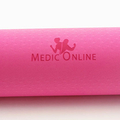Yogamåtte 6 mm for nybegyndere og den avancerede yogaudøver